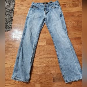 Ariat Men's Jeans Rebar M4 Lowrise Boot Bootcut Work Jeans 34/34